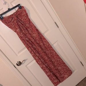 Strapless to Halter Adjustable Maxi Dress